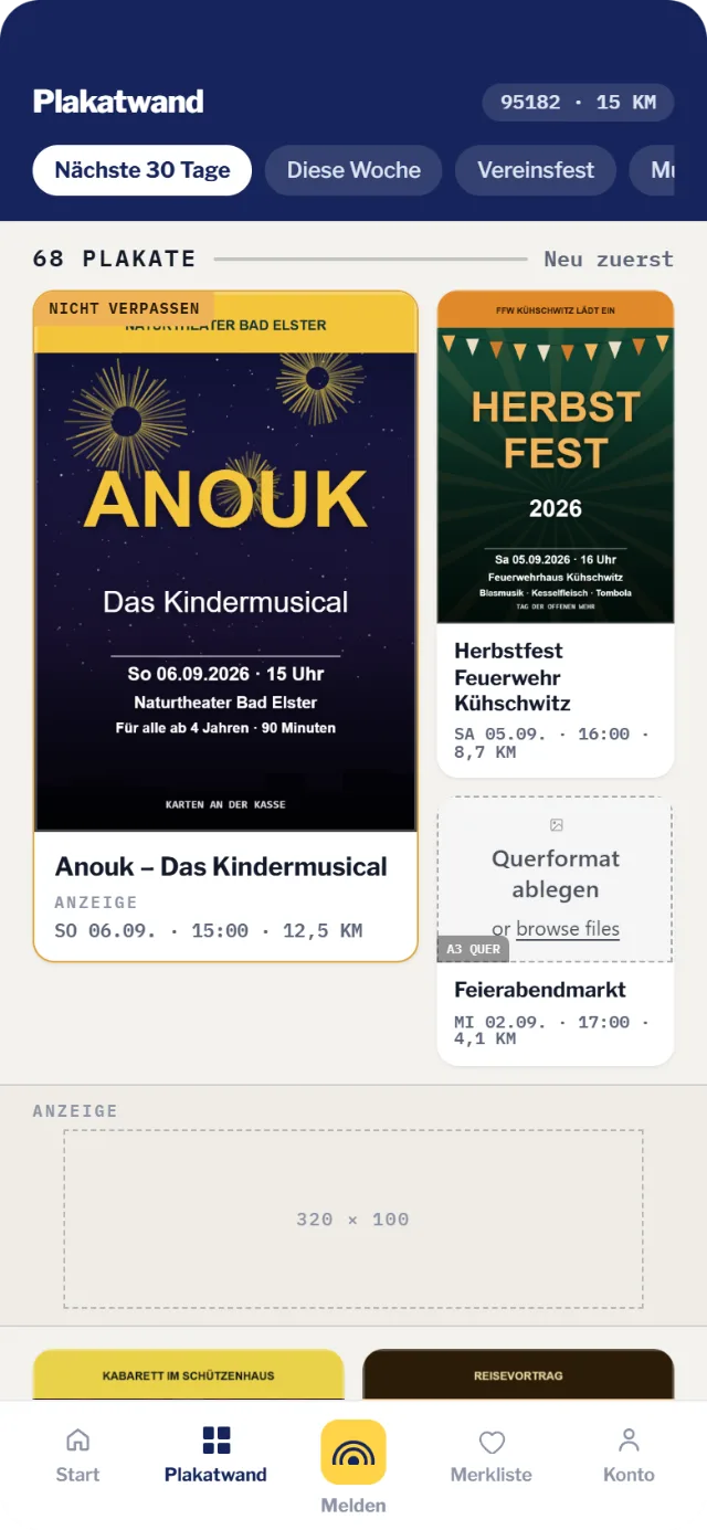Die Plakatwand